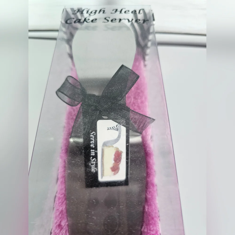 Wild Eye Designs High Heel Cake Server zebra